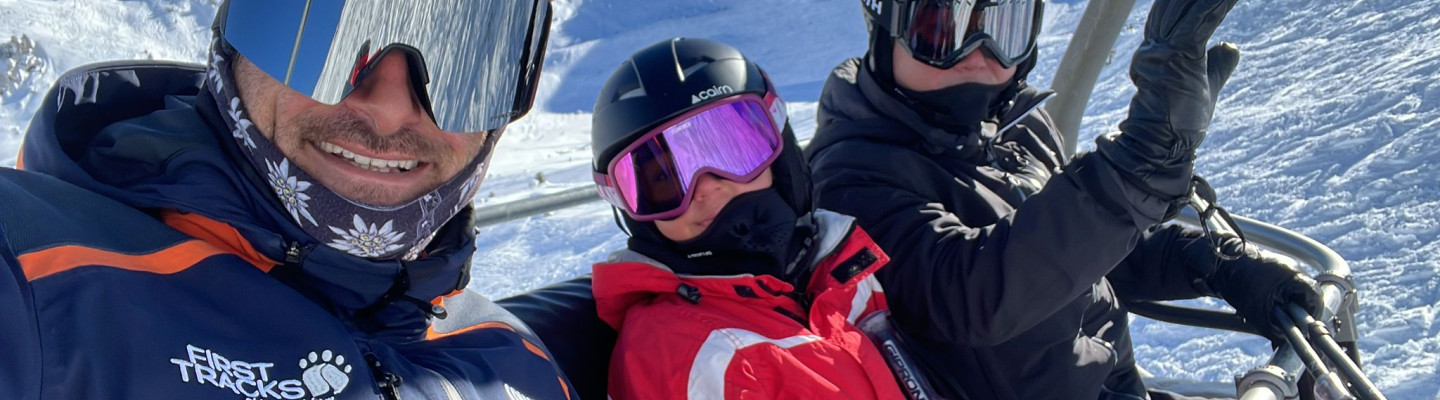 Cours de ski privés pour enfants